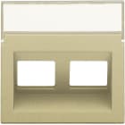 Niko - ENJOLIVEUR DATA 2X RJ, SORTIE OBLIQUE