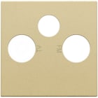 Niko - SET DE FINITION 2 CONN. COAX. SIMPLES TV/FM ET 1 CONN. SATELLITE