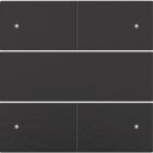 Niko - SET DE FINITION BOUTON-POUSS. QUADR. LIBRE DE POTENTIEL 24V, LED