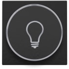 Niko - FINITION AVEC SYMBOLE LAMPE PR BOUTON-POUSSOIR 6A AVEC CULOT E10