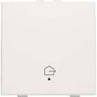 Niko - BOUTON-POUSSOIR SIMPLE AVEC LED, CAPTEURS DE CONFORT ET SYMBOLE