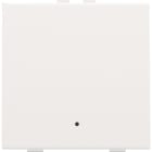 Niko - BOUTON-POUSSOIR SIMPLE AVEC LED ET CAPTEURS DE CONFORT