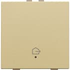 Niko - BOUTON-POUSSOIR SIMPLE AVEC LED, CAPTEURS DE CONFORT ET SYMBOLE