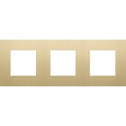 Niko - PLAQUE DE RECOUVREMENT TRIPLE, ENTRAXE DE 71MM