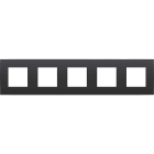 Niko - PLAQUE DE RECOUVREMENT QUINTUPLE AVEC 71MM D'ENTRAXE