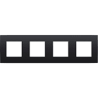 Niko - PLAQUE DE RECOUVREMENT QUADRUPLE AVEC 71MM D'ENTRAXE