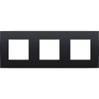 Niko - PLAQUE DE RECOUVREMENT TRIPLE AVEC 71MM D'ENTRAXE