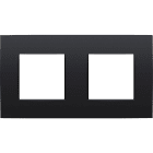 Niko - PLAQUE DE RECOUVREMENT DOUBLE AVEC 71MM D'ENTRAXE