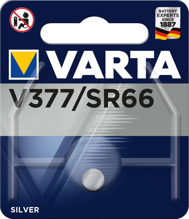 Varta - Pile montre SR66/V377. Blister x1