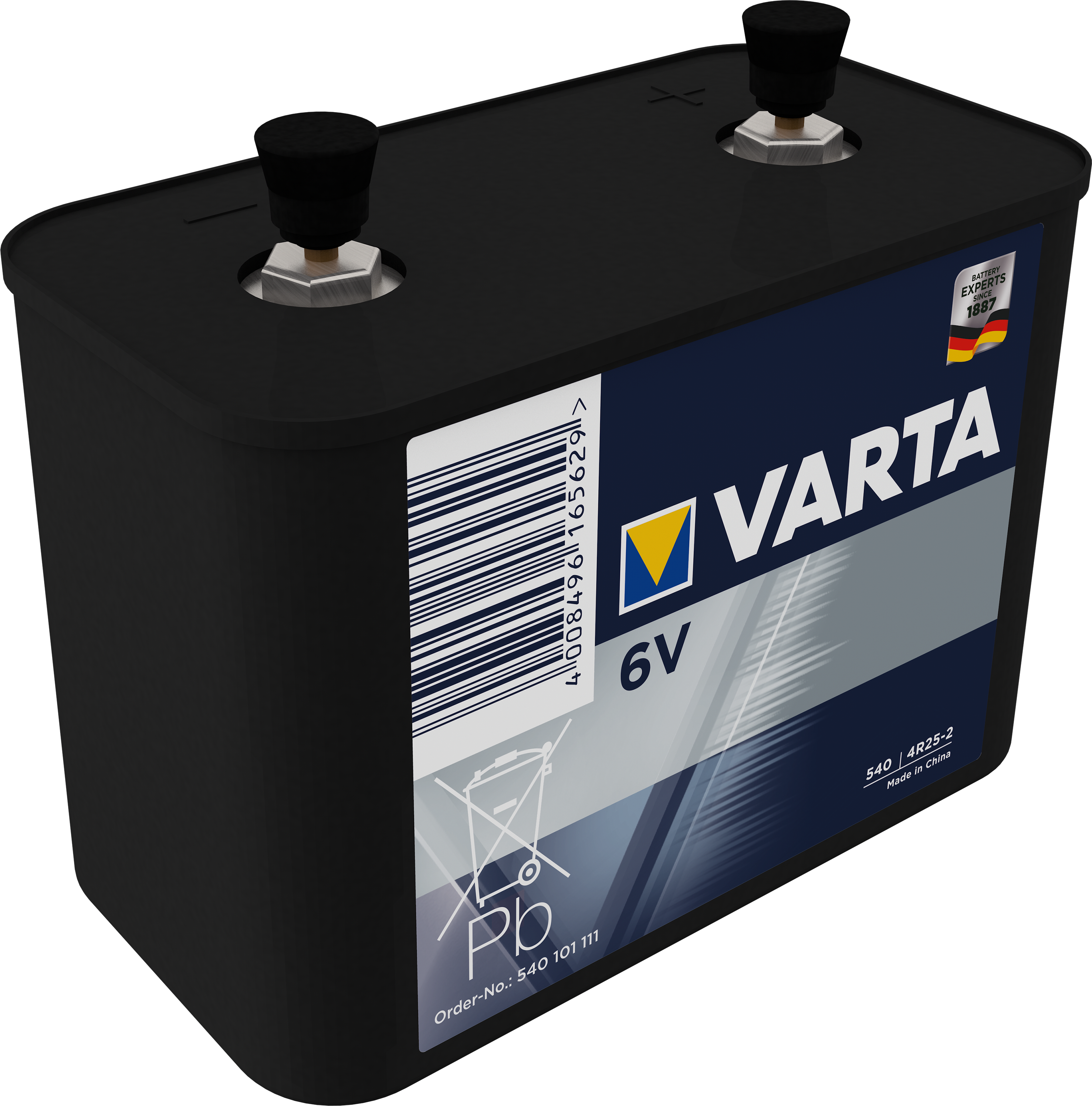 Varta - Pile spécifique 4R25/2 à vis -6V - plastique -zinc chloride  x1