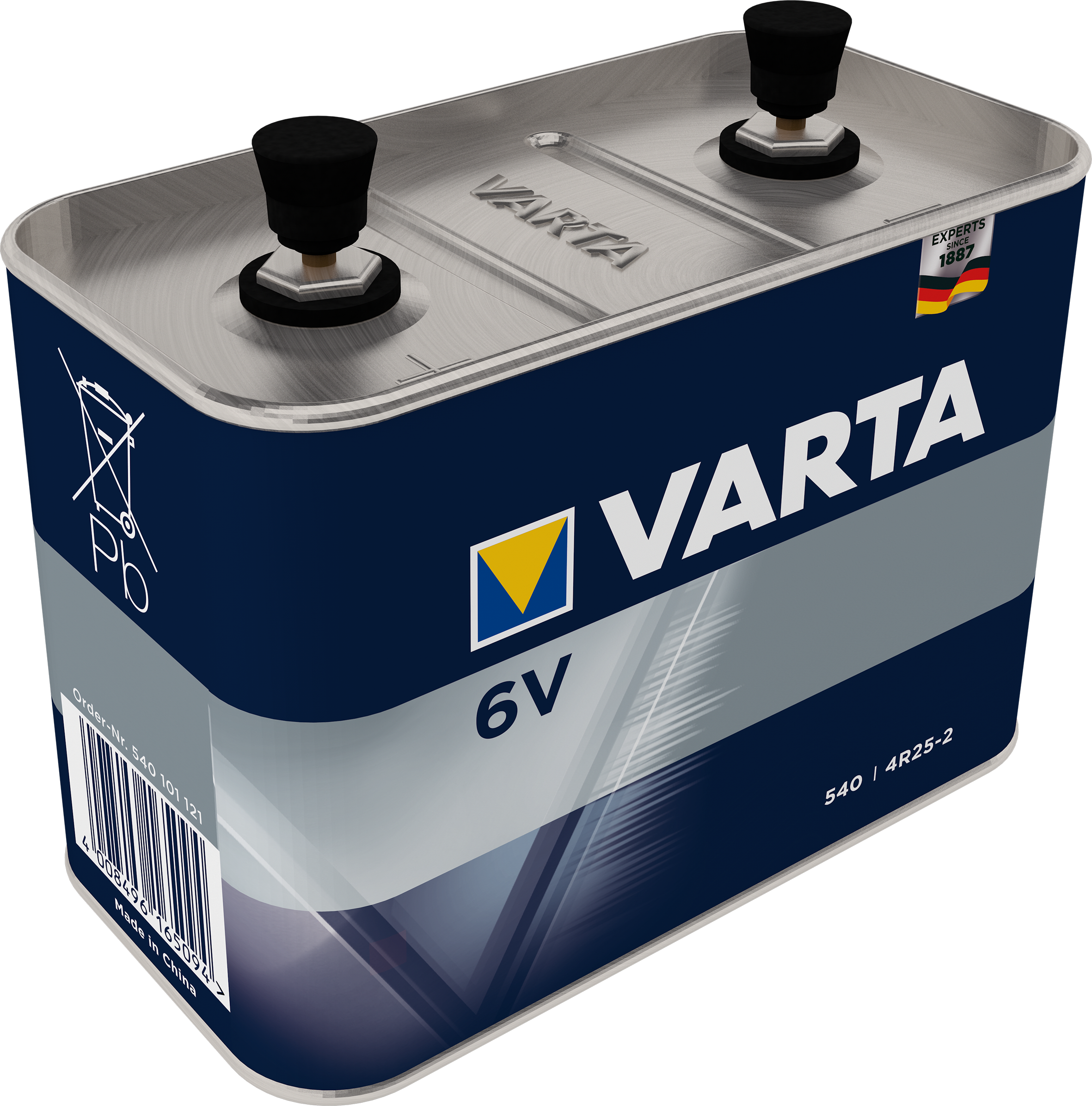 Varta - Pile 4R25-2 PORTO - 6V - saline metal a vis