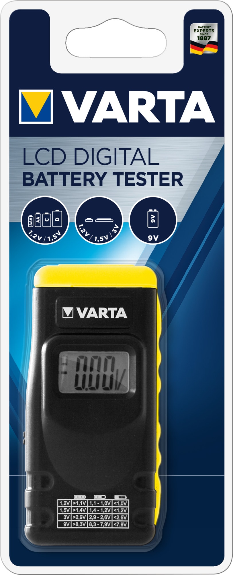 Varta - Testeur de piles. Blister x1
