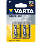 Varta - Pile saline SUPER HEAVY DUTY R14/C. Blister x2