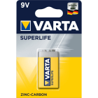 Varta - Pile saline SUPER HEAVY DUTY 6F22/ 9V. Blister x1