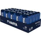 Varta - Pile Alcaline Industrial Pro 6LR61/9V. Boite X20