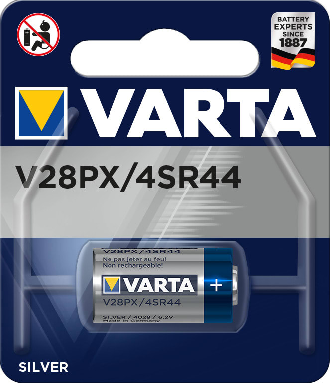 Varta - Pile Electronique 4SR44/V28PPX - 6V