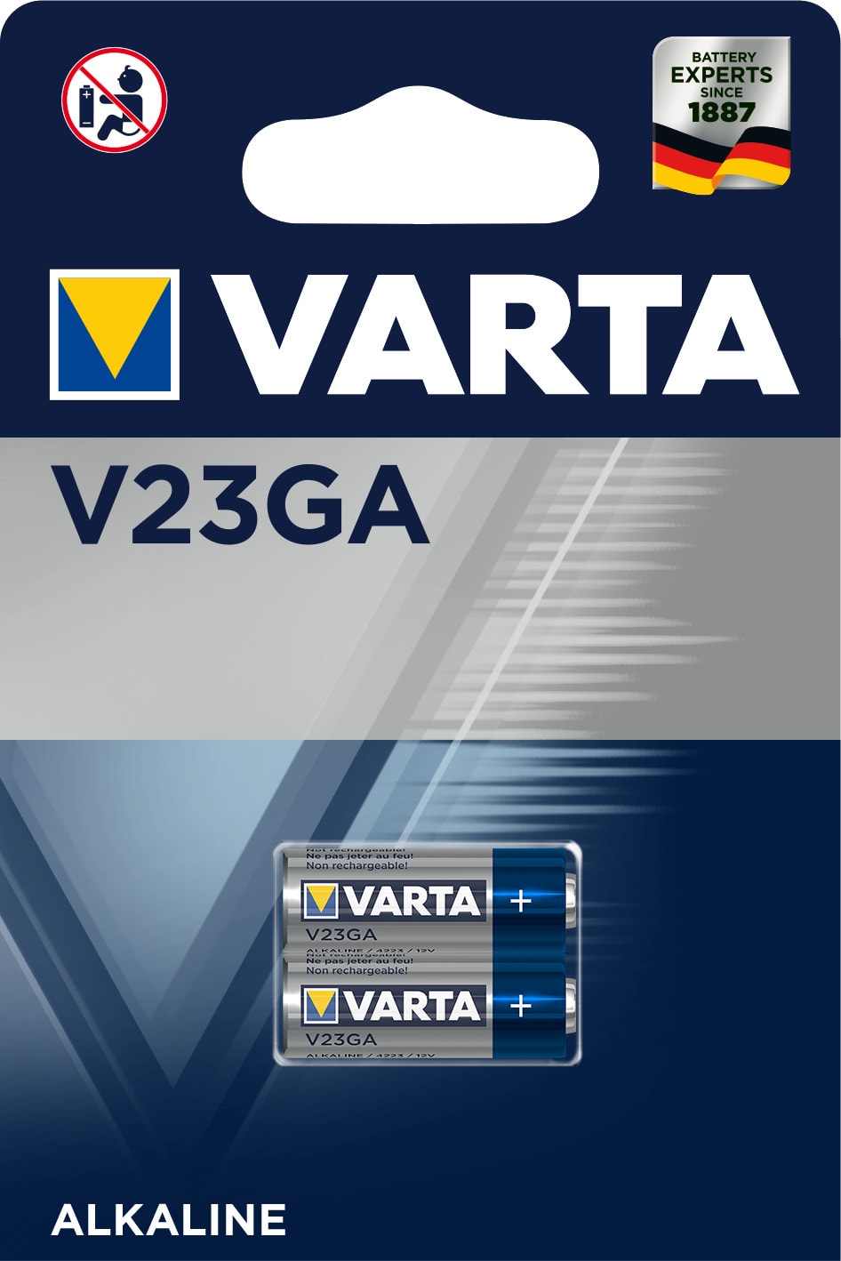 Varta - Pile Electronique V23GA - 12 V. Blister x2