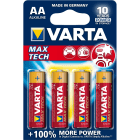 Varta - Pile Alcaline LONGLIFE MAX POWER LR6/AA. Blister x4
