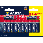 Varta - Pile Alcaline LONGLIFE MAX POWER LR6-AA. Blister 8+4 gratuites