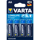 Varta - Piles Alcalines LONGLIFE POWER LR6-AA