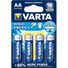 Varta - Piles Alcalines LONGLIFE POWER LR6/AA. Blister x4