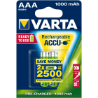 Varta - ACCU Power R2U HR03/AAA 1000 mAh. Blister x2