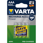 Varta - ACCU Power R2U HR03/AAA 1000 mAh. Blister x4
