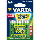Varta - ACCU Power R2U HR6/AA 2600 mAh. Blister x4
