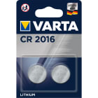 Varta - Pile lithium CR2016 - 3V. Blister x2