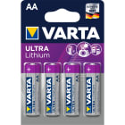 Varta - Pile Ultra lithium AA. Blister x4