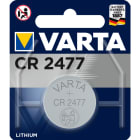 Varta - Pile lithium CR2477 - 3V. Blister x1