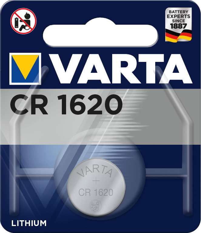 Varta - Pile lithium CR1620 - 3V. Blister x1