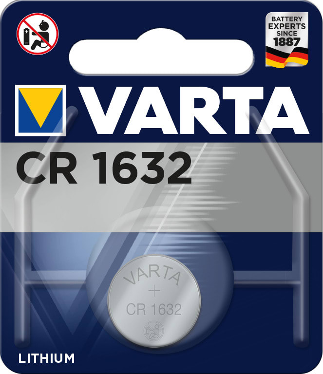Varta - Pile lithium CR1632 - 3V. Blister x1