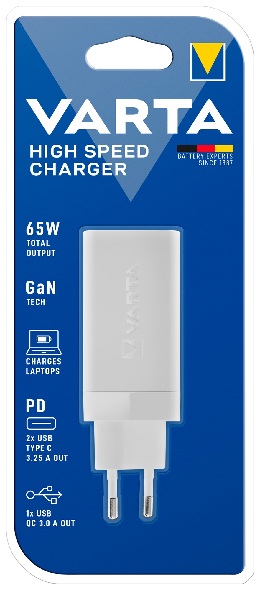 Varta - HIGH SPEED CHARGER 65W