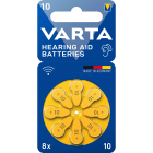 Varta - Piles auditives 10 BLI 8