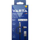 Varta - 3en1 Cable USB A?Light/Micro/TypeC