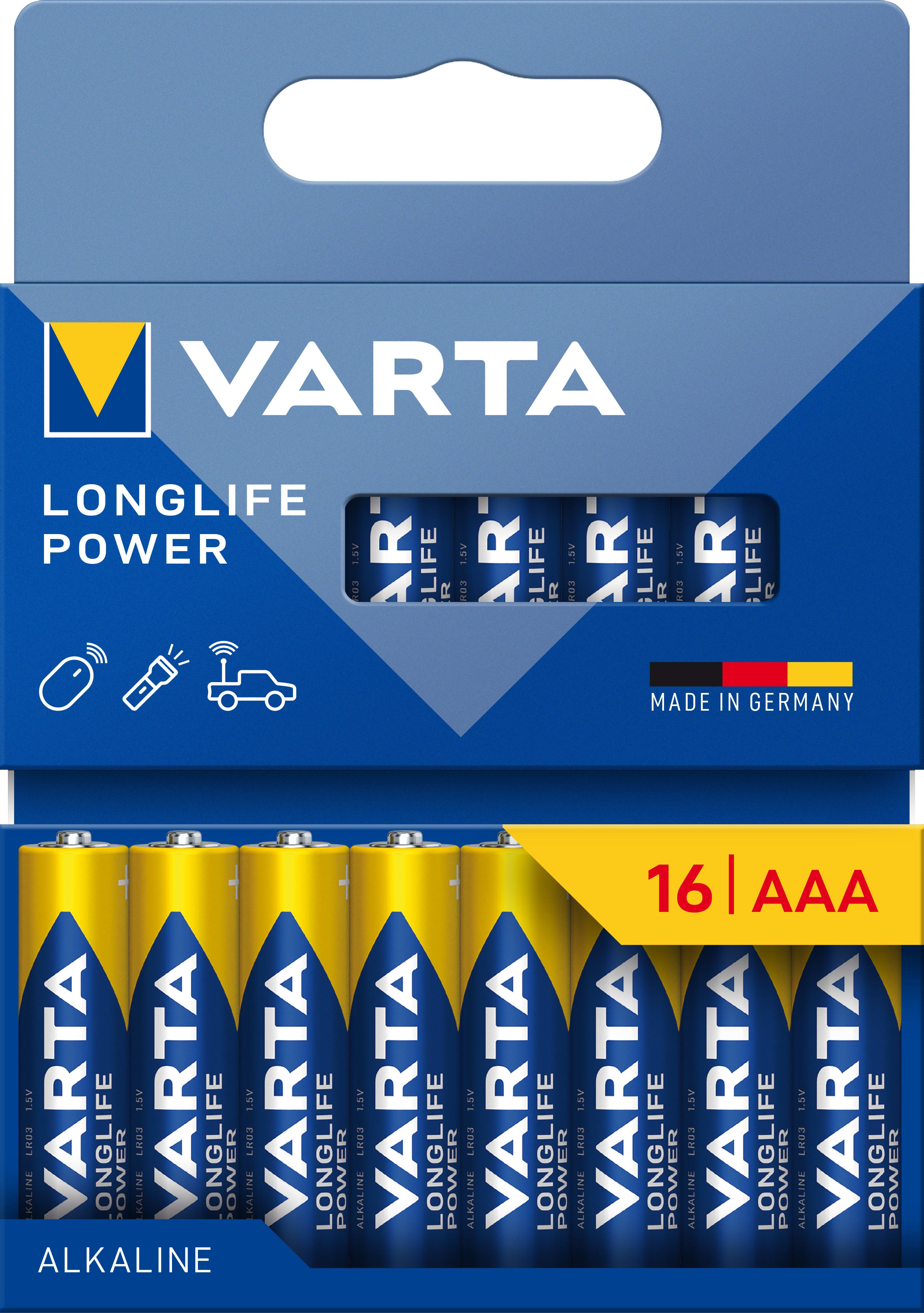 Varta - LONGLIFE POWER AAA x16