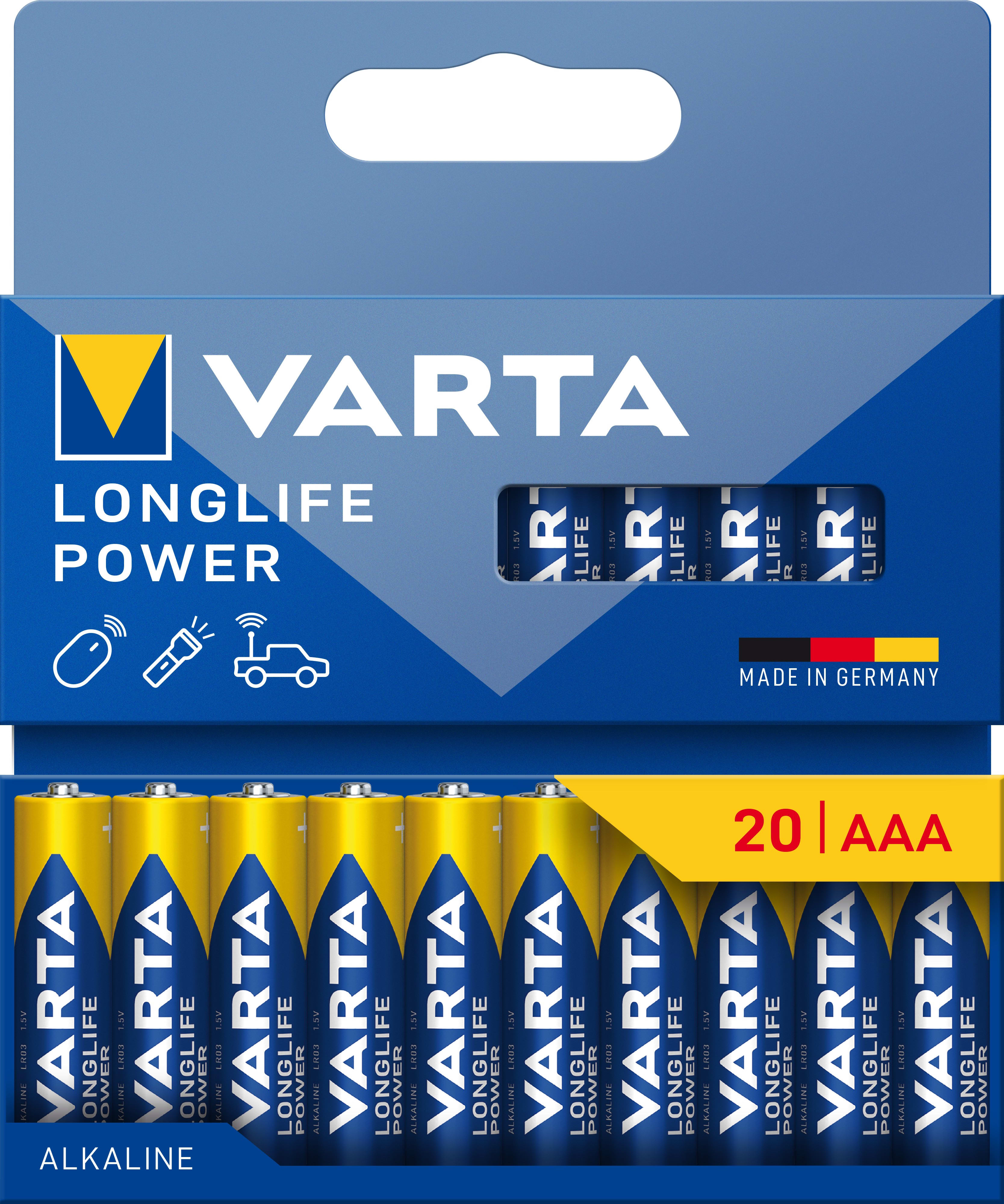 Varta - LONGLIFE POWER AAA x20