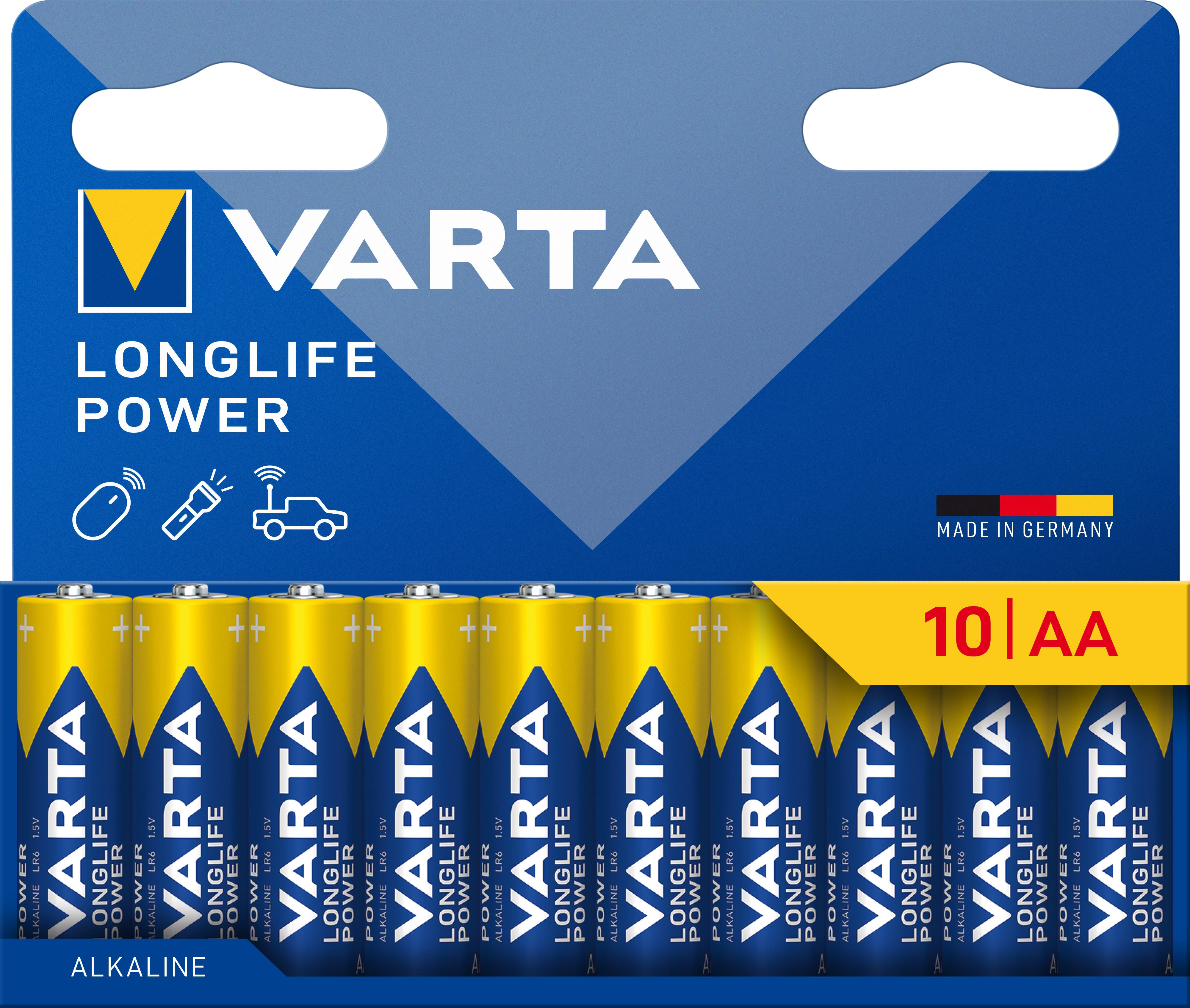 Varta - LONGLIFE POWER AA x10