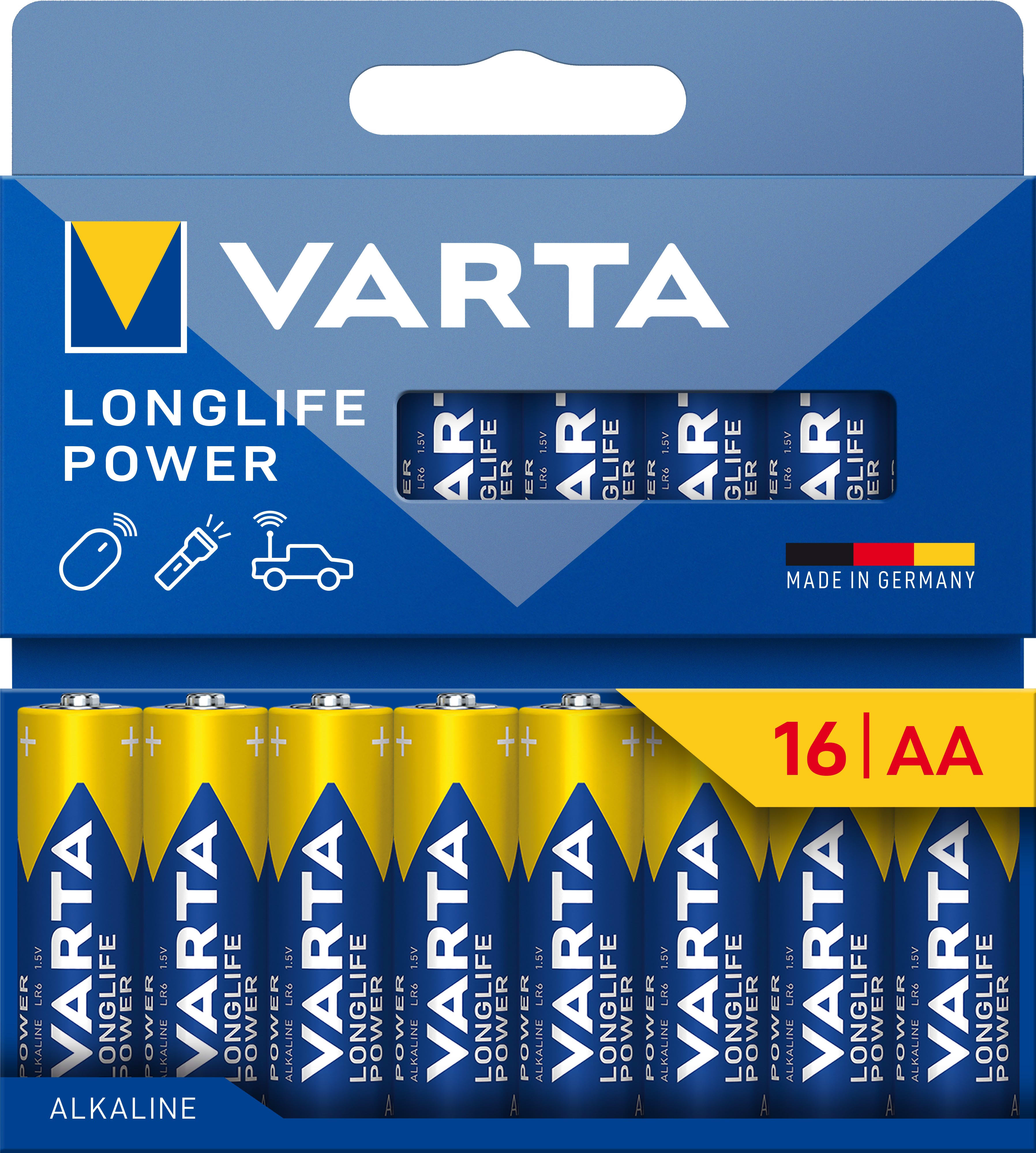 Varta - LONGLIFE POWER AA x16