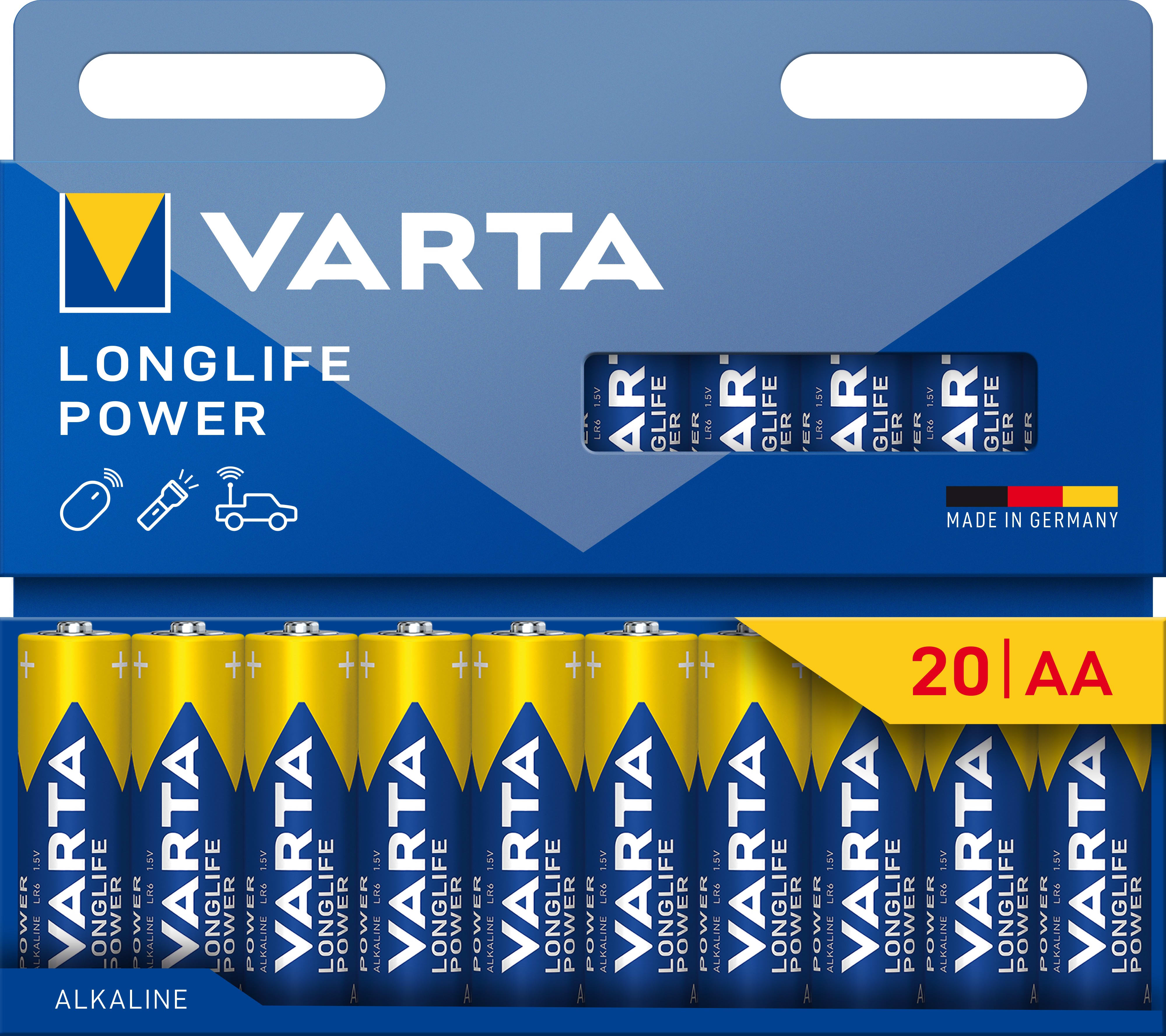 Varta - LONGLIFE POWER AA x20