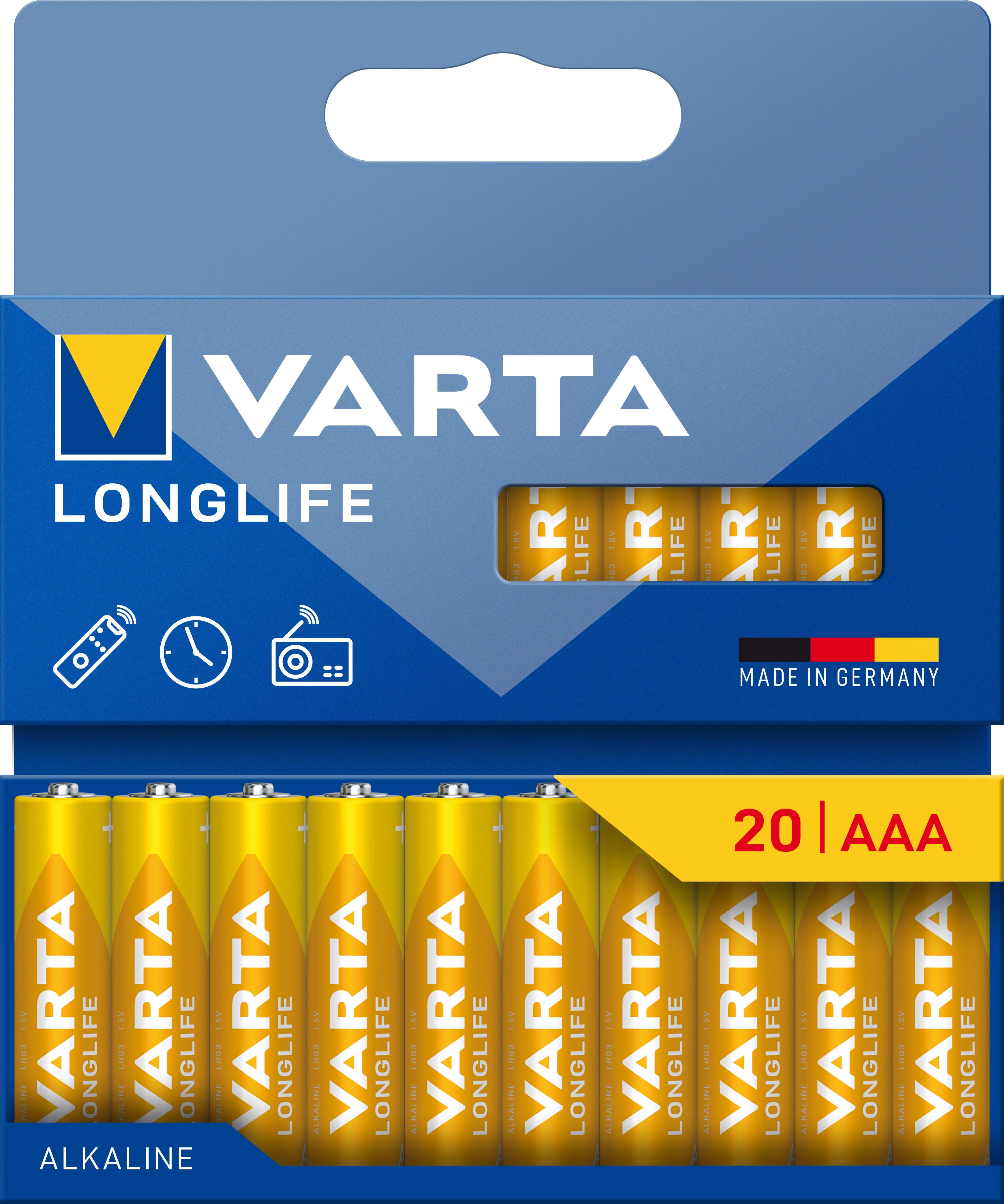 Varta - LONGLIFE AAA x20