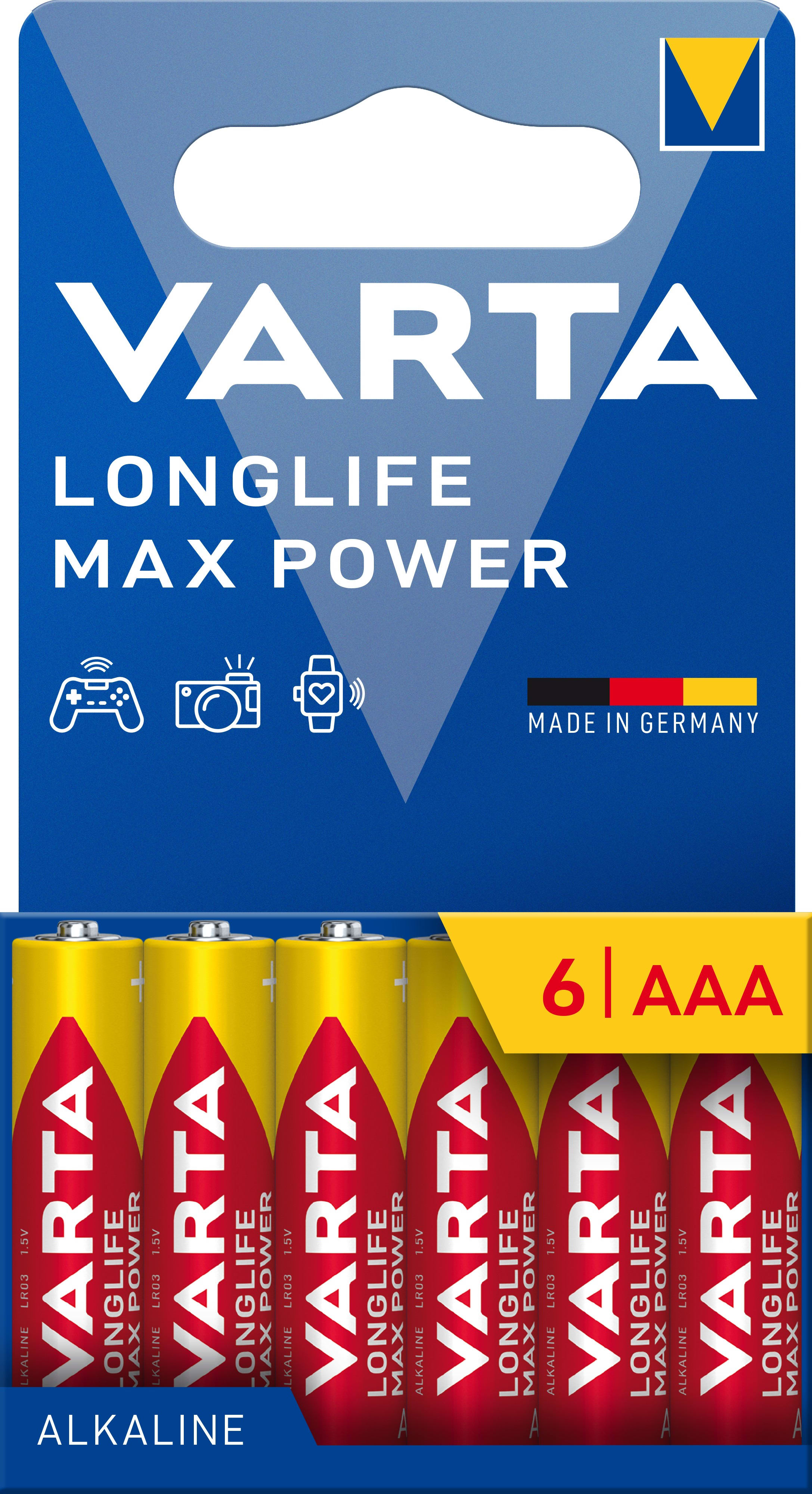 Varta - LONGLIFE MAX POWER AAA x6