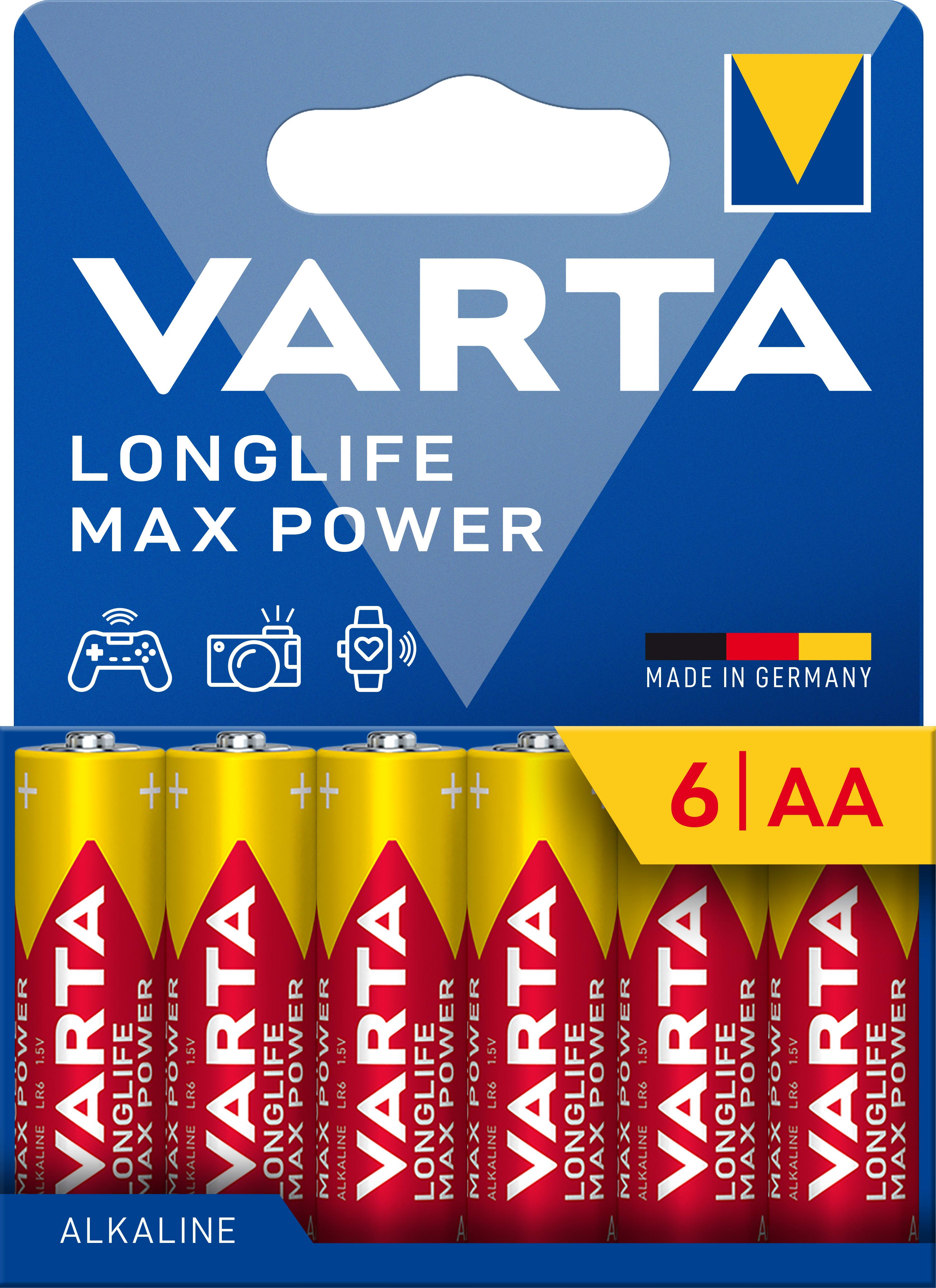 Varta - LONGLIFE MAX POWER AAx6