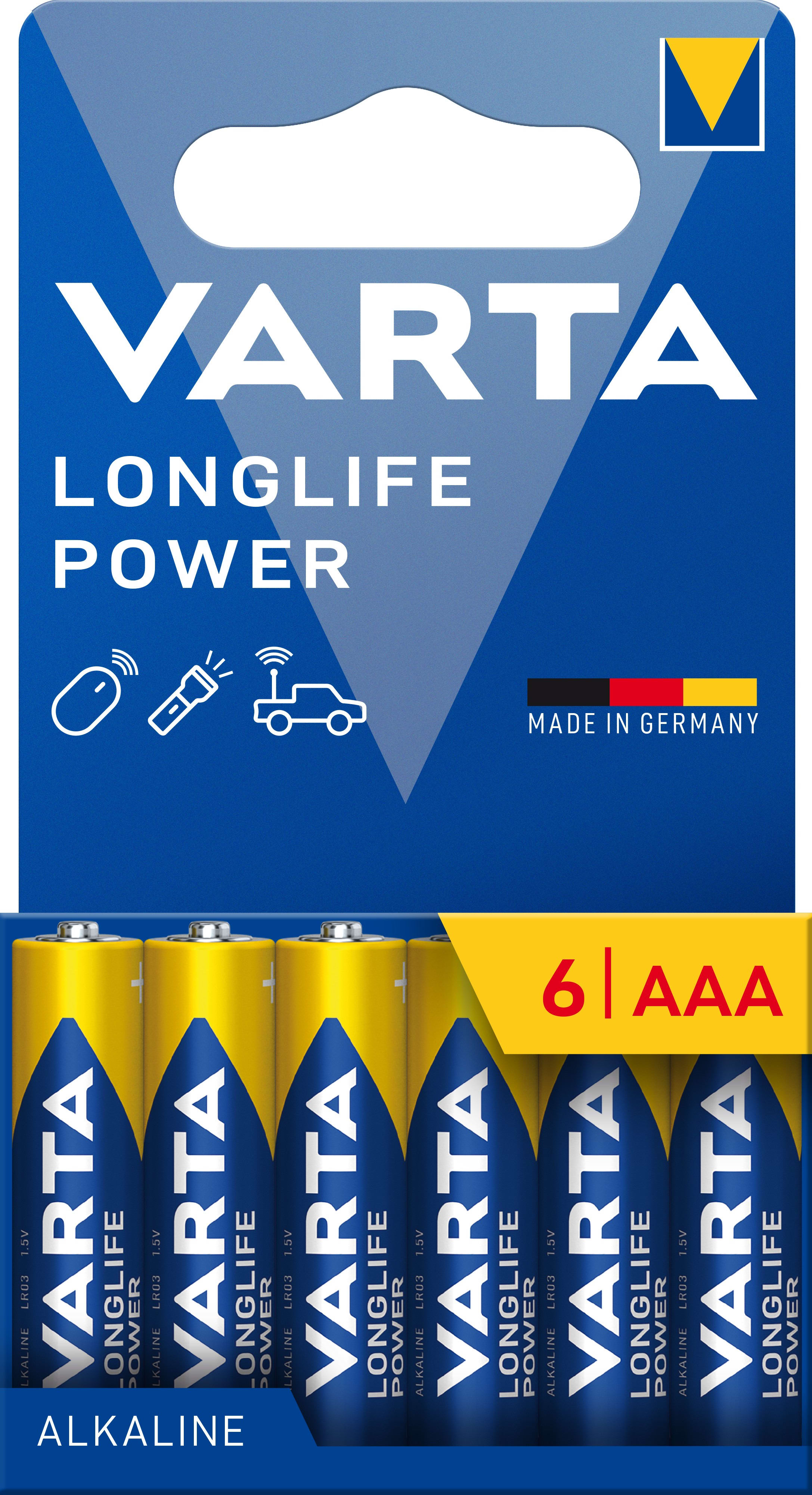 Varta - LONGLIFE POWER AAA x6