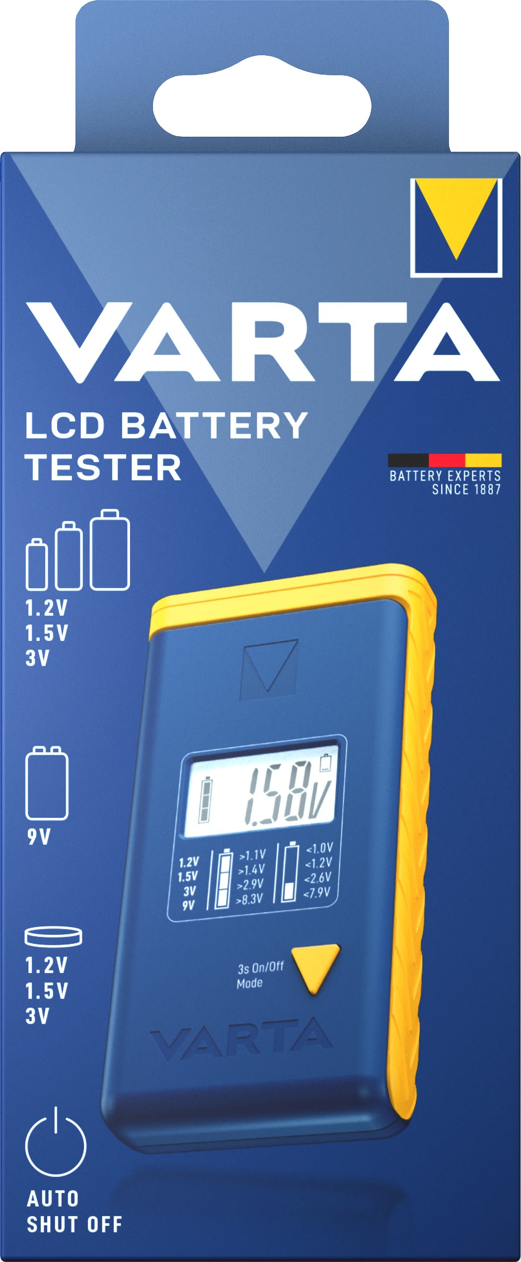 Varta - Testeur de piles LCD. Blister x1