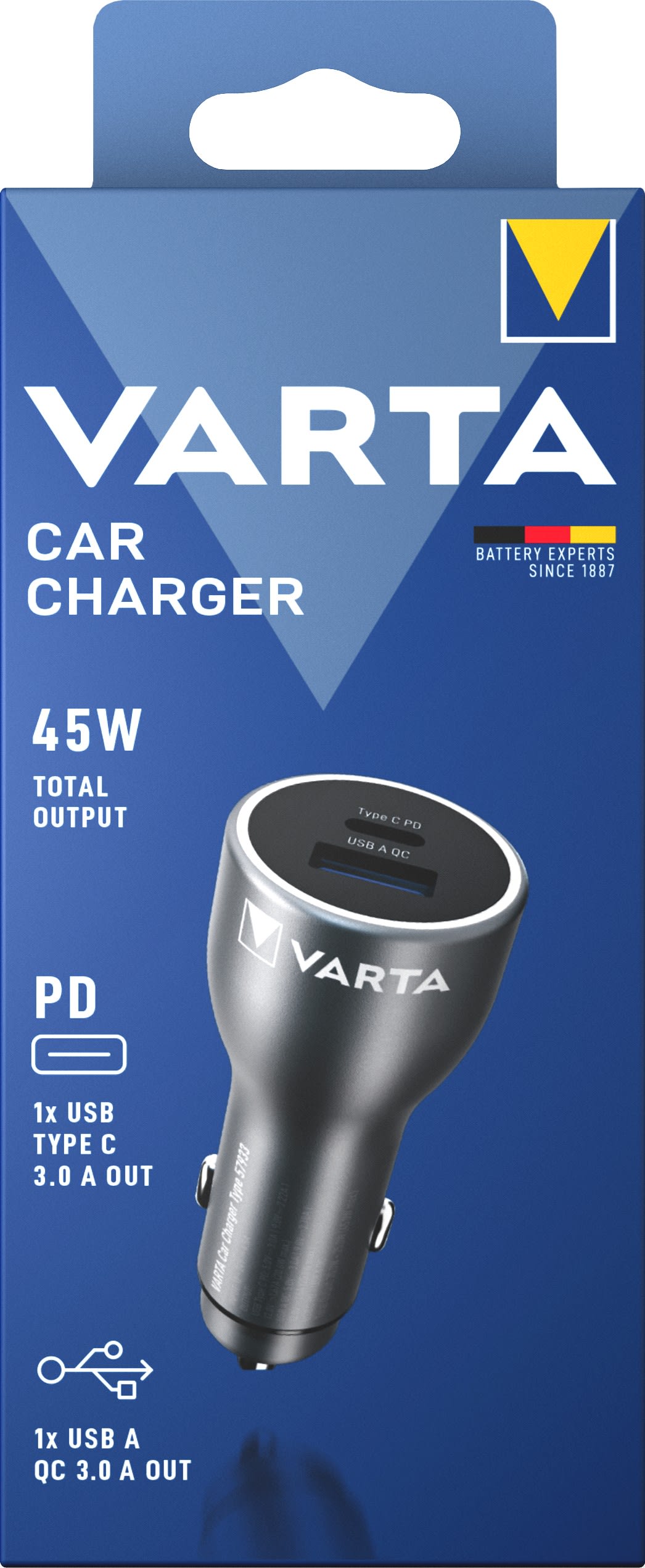 Varta - CAR CHARGER new