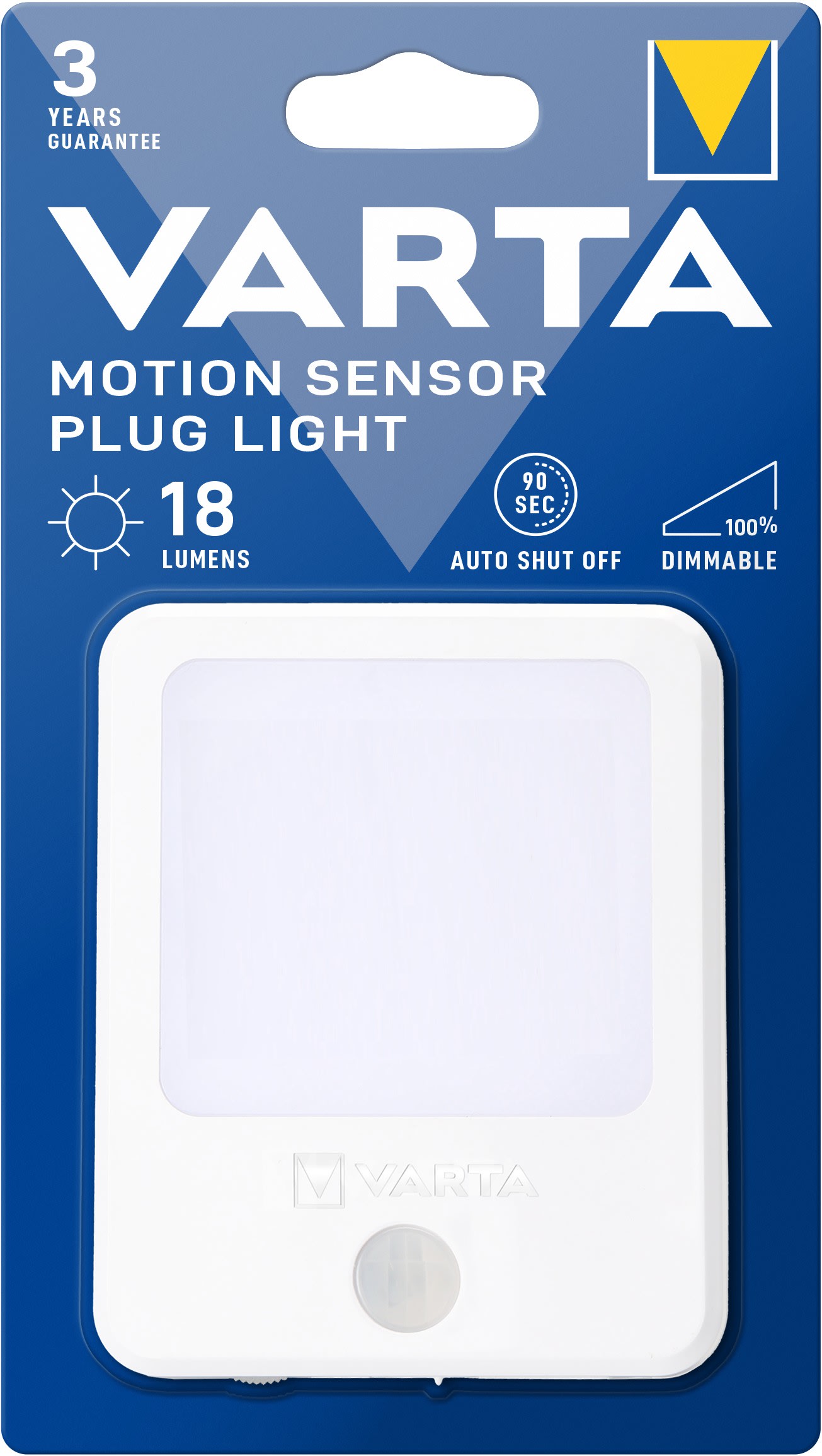 Varta - MOTION SENSOR PLUG NIGHT LIGHT
