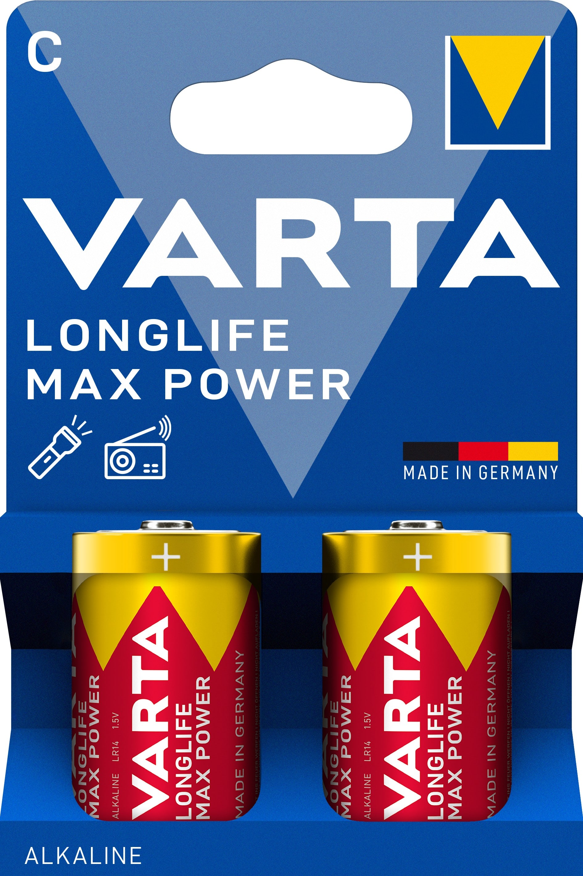 Varta - LONGLIFE MAX POWER Cx2