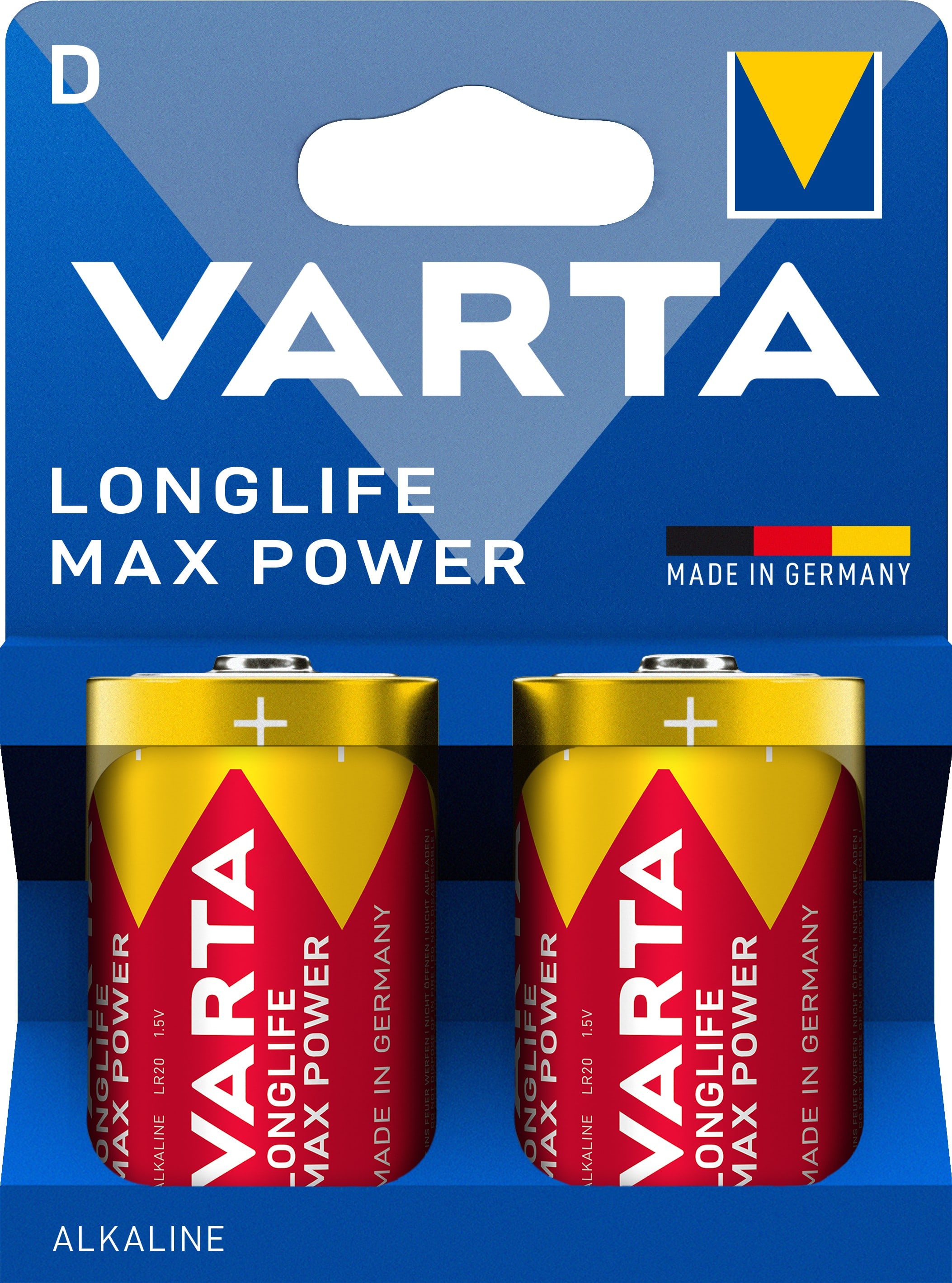 Varta - LONGLIFE MAX POWER Dx2